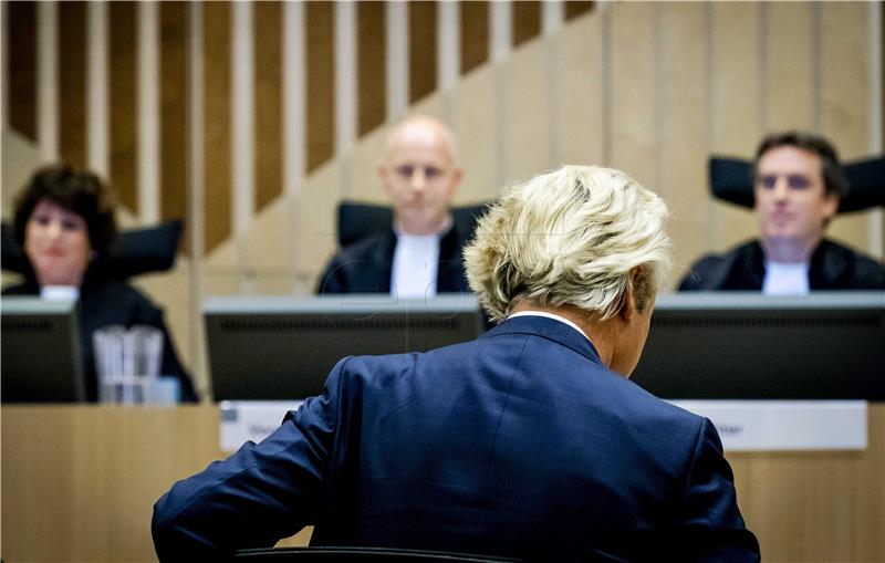 NETHERLANDS CRIME WILDERS HATRED TRIAL