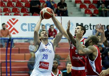 Košarka: Cibona - SIG Strasbourg