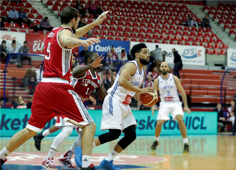 Košarka: Cibona - SIG Strasbourg