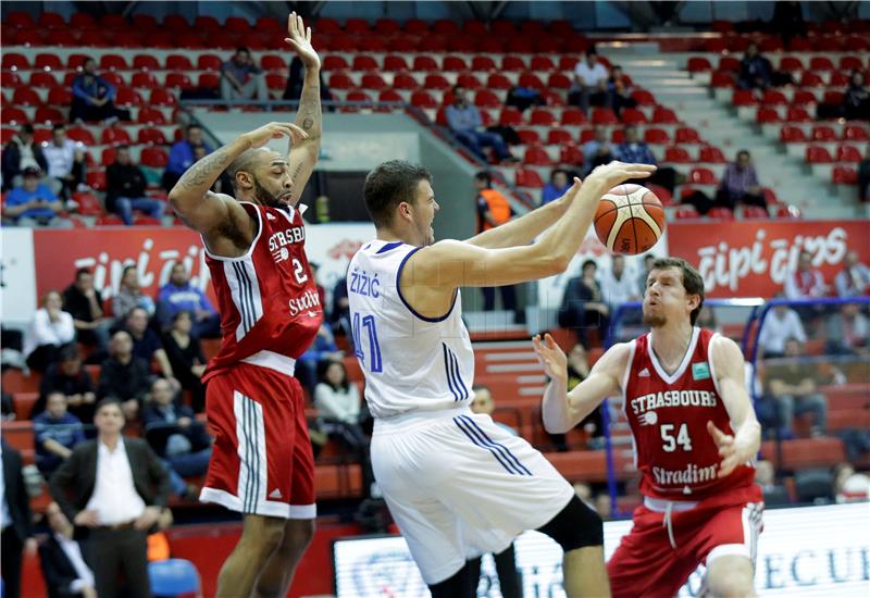 Košarka: Cibona - SIG Strasbourg