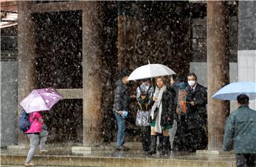 JAPAN WEATHER SNOWFALL