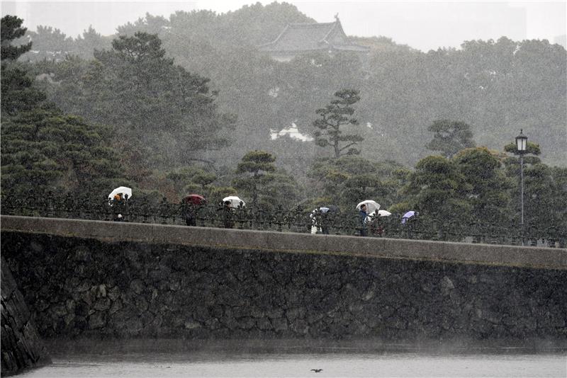 JAPAN WEATHER SNOW