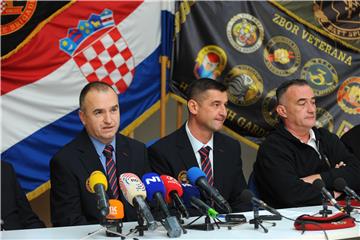 Split: Konferencija za medije predstavnika udruga veterana i specijalne policije