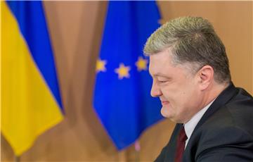 BELGIUM EU COUNCIL UKRAINE PRESIDENT VISIT