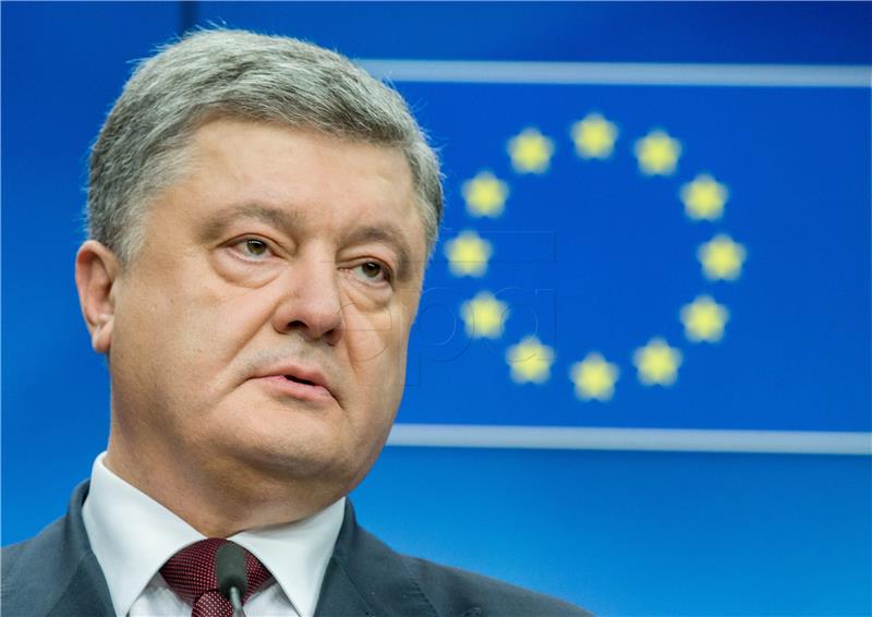 BELGIUM EU COUNCIL UKRAINE PRESIDENT VISIT