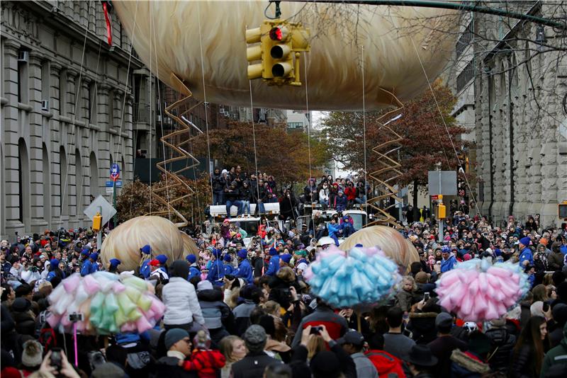 USA THANKSGIVING MACY PARADE