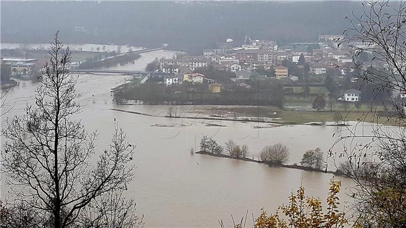 Poplave i zabrinutost nakon kiša na sjeverozapadu Italije