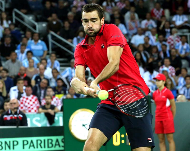 Davis Cup, finale: Čilić - Delbonis