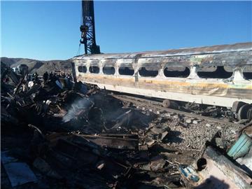 IRAN TRAIN ACCIDENT