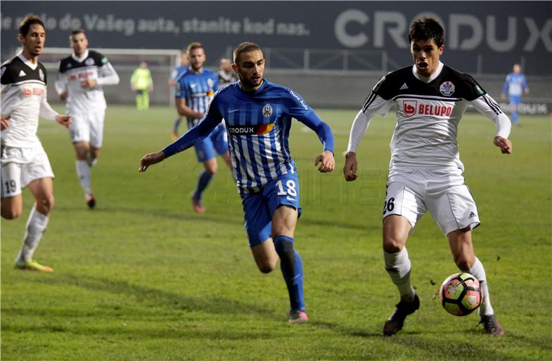 HNL: Lokomotiva - Slaven Belupo 0-1  (poluvrijeme)