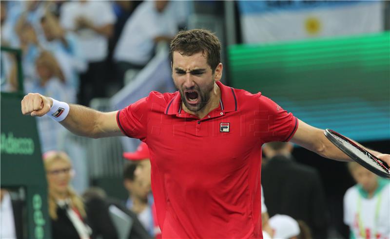 Davis Cup, finale: Čilić - Delbonis