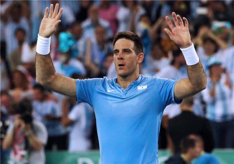 Davis Cup - Del Potro: Umoran sam, ali bit ću dobro za ostatak vikenda