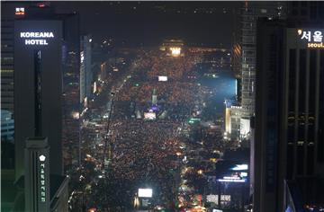 SOUTH KOREA PROTEST AGAINST PRESIDENT