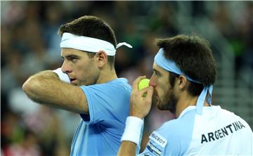 Finale Davis Cupa, parovi: Čilić / Dodig - del Potro / Mayer