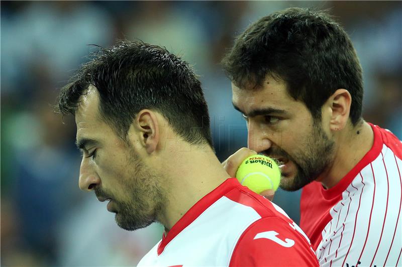 Finale Davis Cupa, parovi: Čilić / Dodig - del Potro / Mayer