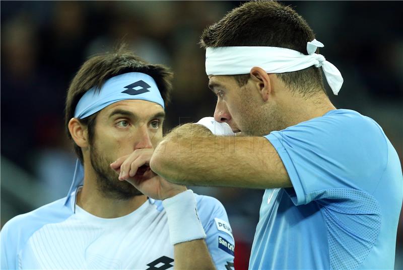 Finale Davis Cupa, parovi: Čilić / Dodig - del Potro / Mayer