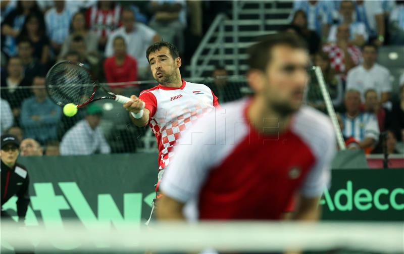 Finale Davis Cupa, parovi: Čilić / Dodig - del Potro / Mayer