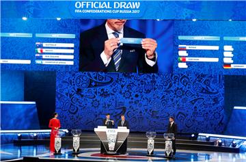 RUSSIA SOCCER FIFA CONFEDERATIONS CUP DRAW