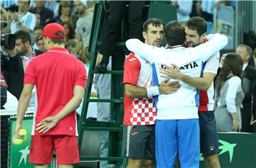 Finale Davis Cupa, parovi: Čilić / Dodig - del Potro / Mayer