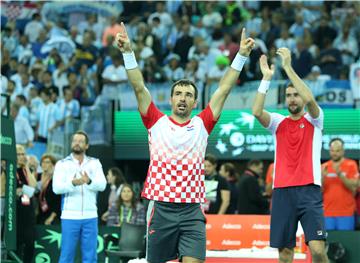 Finale Davis Cupa, parovi: Čilić / Dodig - del Potro / Mayer