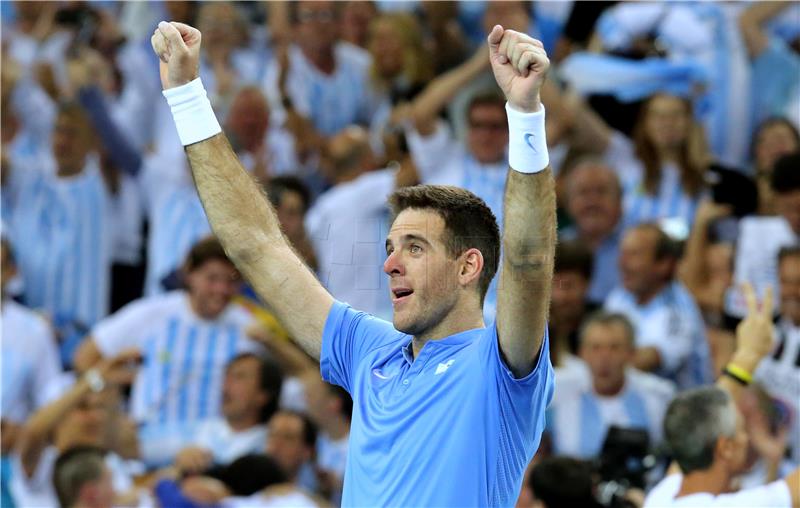 Davis Cup, finale: Čilić - del Potro