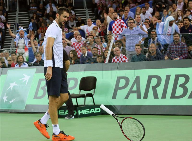 Davis Cup, finale: Čilić - del Potro