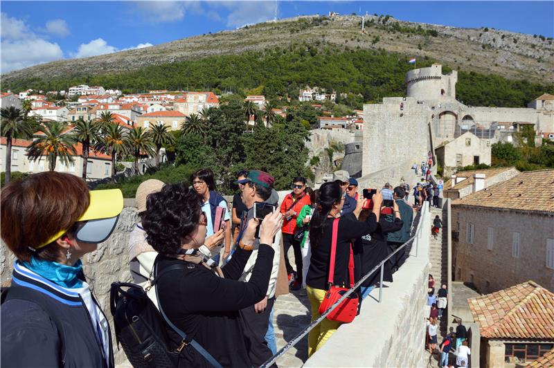 Dubrovnik: U subotu šest puta više dolazaka i četiri puta više noćenja