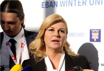 Grabar-Kitarovic: Croatia ready to participate in European entrepreneurial system