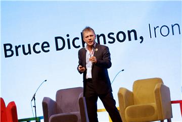 Iron Maiden singer Dickinson speaks at EBAN conference in Zagreb