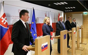 V4 strongly in favour of EU enlargement to W. Balkans