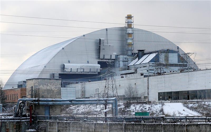 UKRAINE CHERNOBYL NEW SHELTER