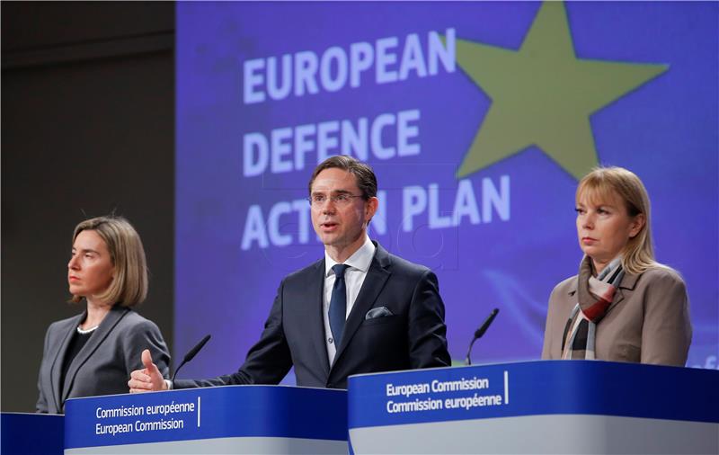 BELGIUM EU COMMISSION  DEFENSE ACTION PLAN