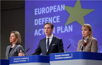 BELGIUM EU COMMISSION  DEFENSE ACTION PLAN