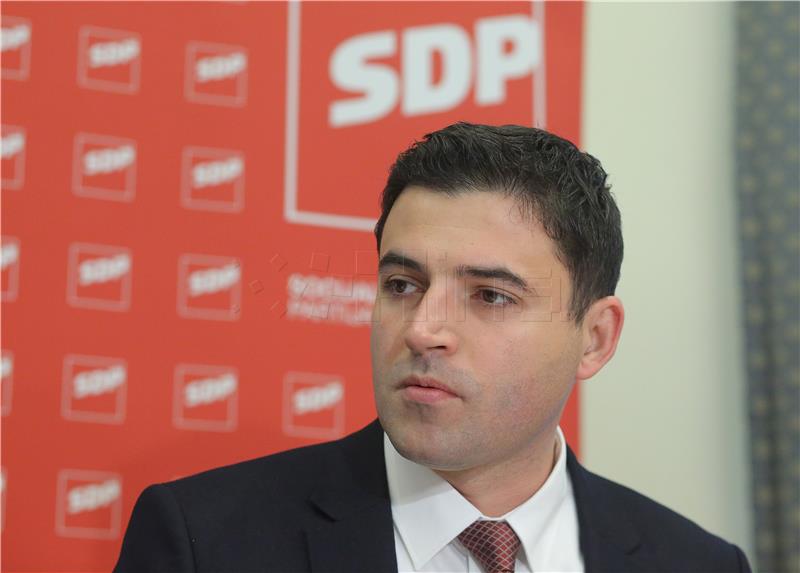 Tiskovna konferencija Kluba zastupnika SDP-a