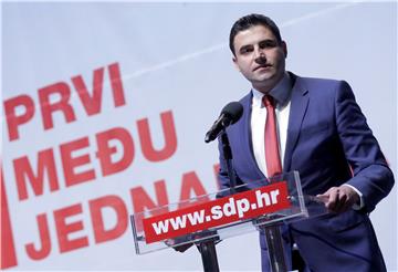 Bernardić: Hrvatskoj je potrebna promjena, SDP je mora pokrenuti