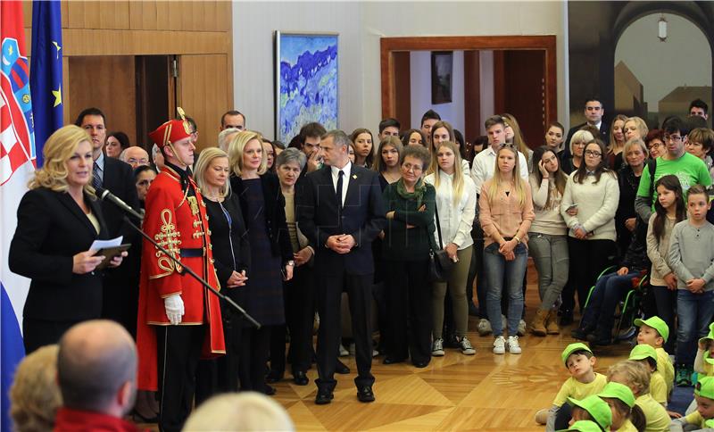 Udruge za osobe s invaliditetom i volonteri u Uredu predsjednice Republike