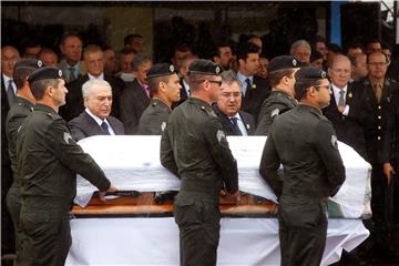 BRAZIL COLOMBIA PLANE CRASH VICTIMS FUNERAL