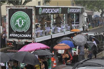 BRAZIL BRAZIL CHAPECOENSE TEAM FUNERAL