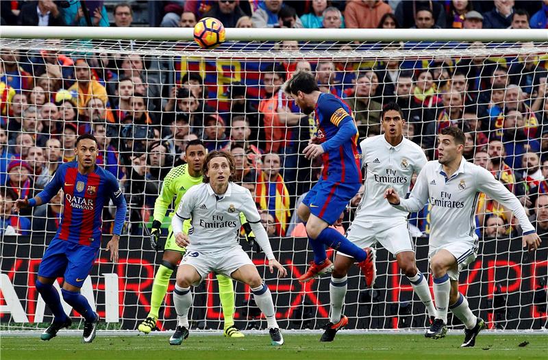 Barcelona - Real Madrid 1-1; asistencija Modrića