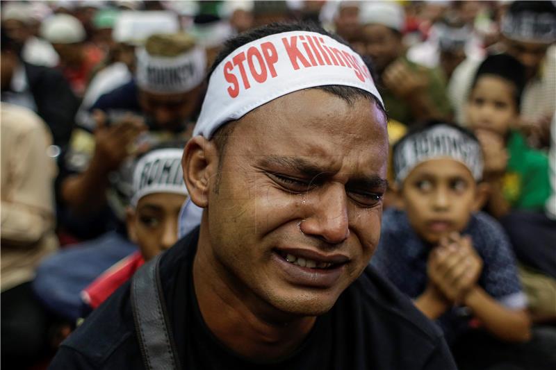 MALAYSIA MYANMAR PROTEST