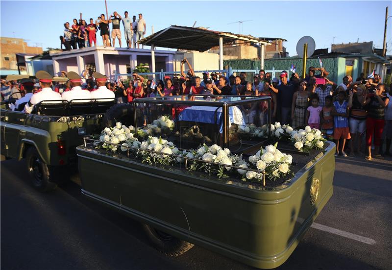 CUBA FIDEL CASTRO FUNERAL