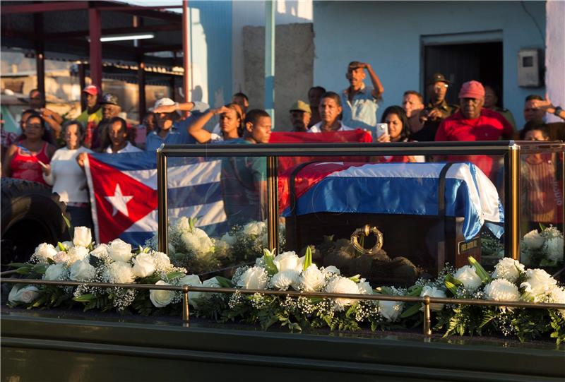 CUBA FIDEL CASTRO FUNERAL