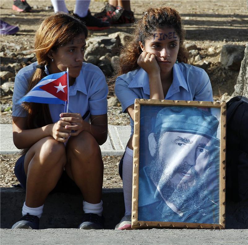 CUBA FIDEL CASTRO FUNERAL