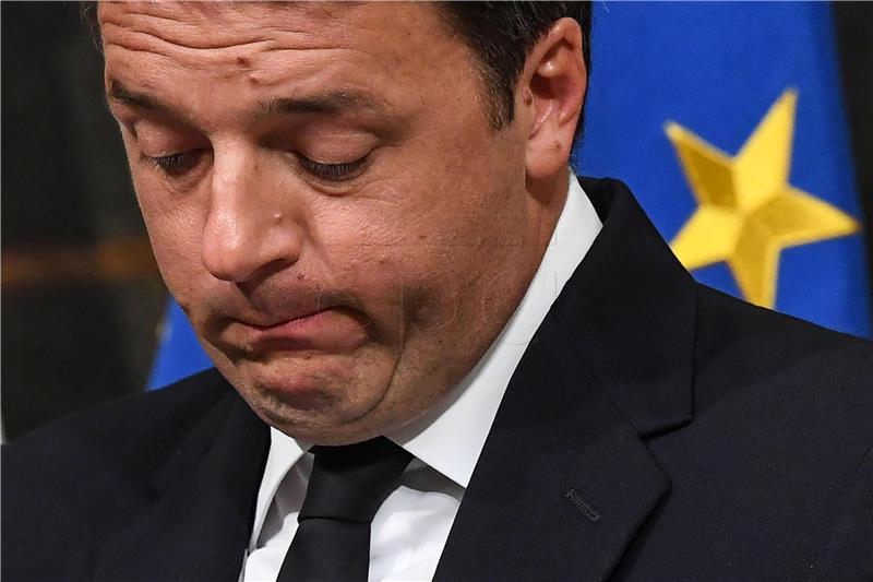 Renzi podnosi ostavku