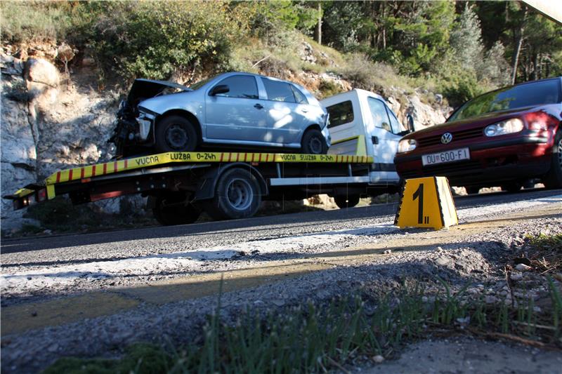 Dubrovnik: Više ozlijeđenih u lančanom sudaru pet vozila