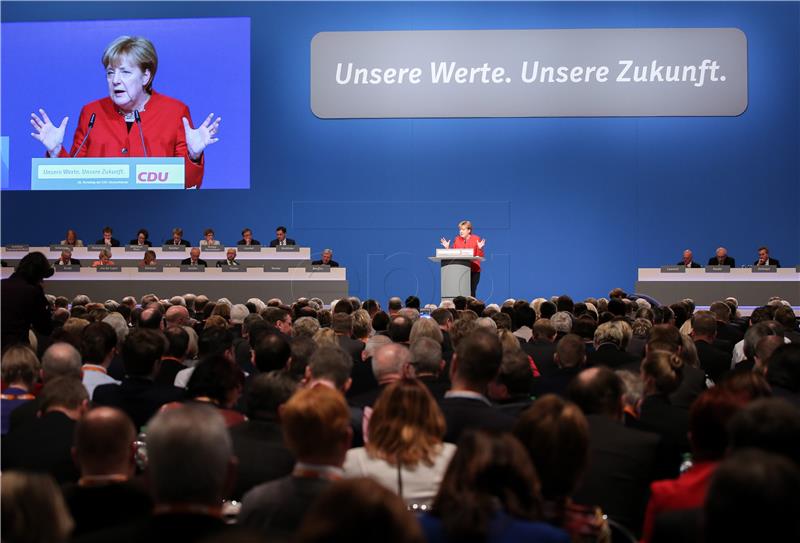 Merkel na kongresu CDU: Situacija s izbjeglicama ne smije se ponoviti