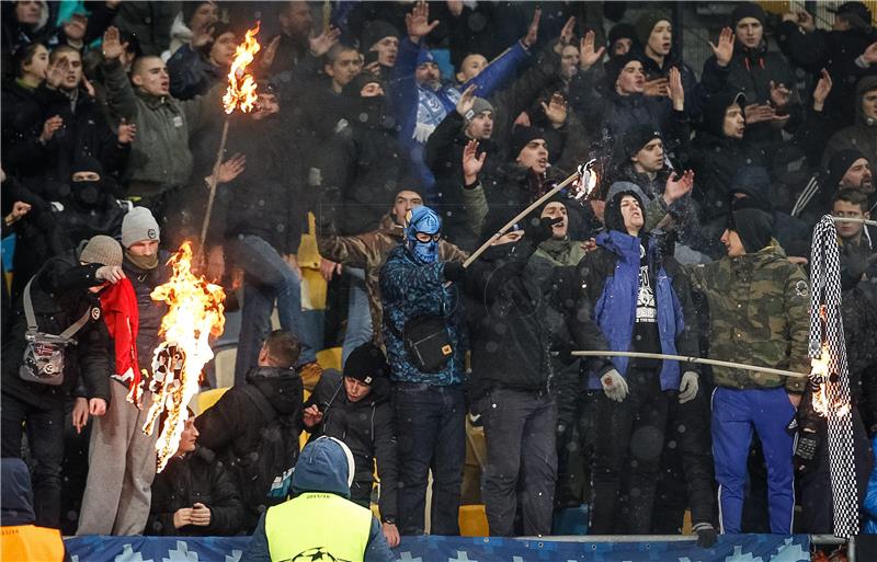 UKRAINE SOCCER UEFA CHAMPIONS LEAGUE