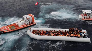 AT SEA MIGRATION RESCUE OPERATION