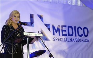 Predsjednica Kolinda Grabar Kitarović otvorila Specijalnu bolnicu Medico