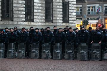 ITALY MILAN OPERA PROTEST